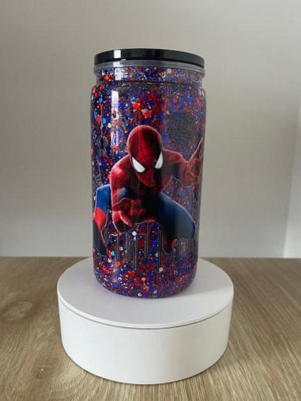 Spiderman - Acrylic Snowglobe Tumbler