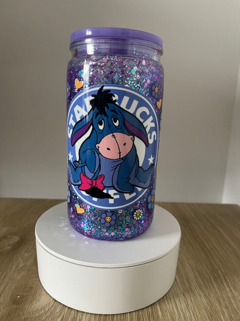 Eeyore - Acrylic Snowglobe Tumbler