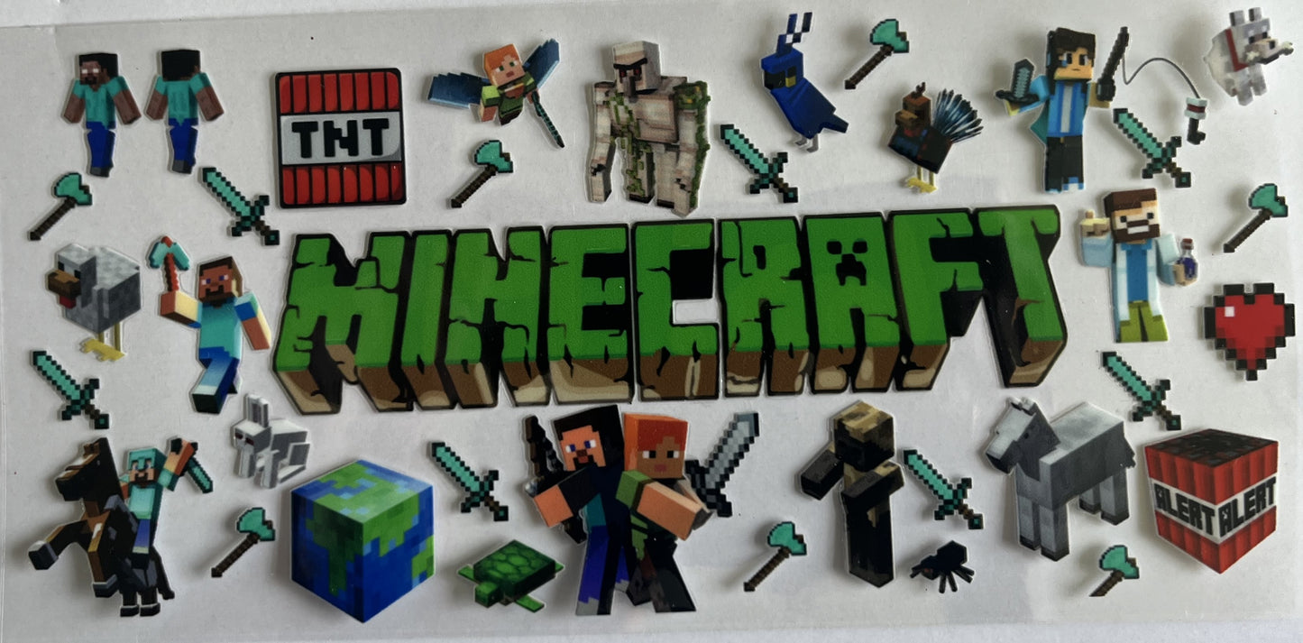 Minecraft - UV / DTF Wraps