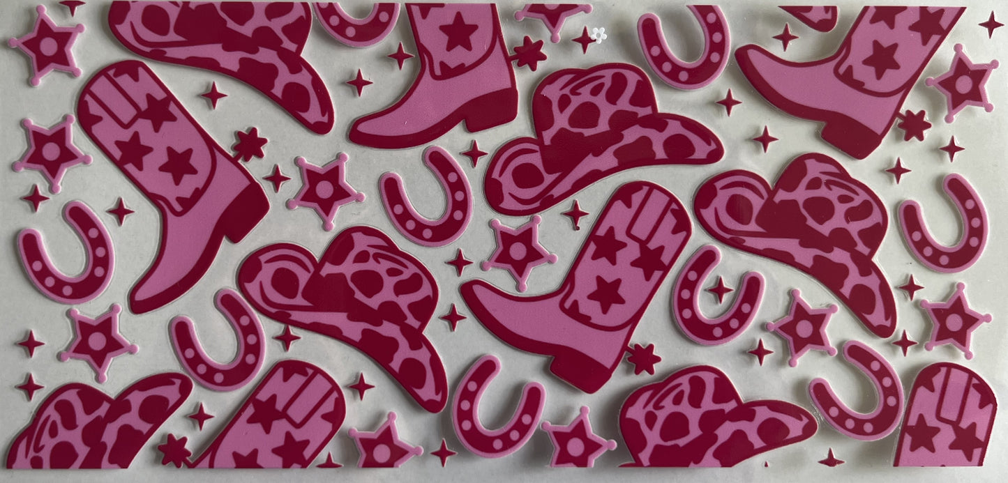 Cowgirl Boots - UV / DTF Wraps