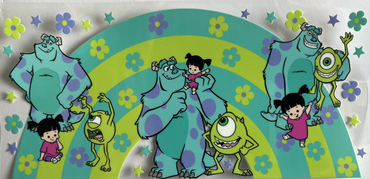 Monsters Inc - UV / DTF Wraps