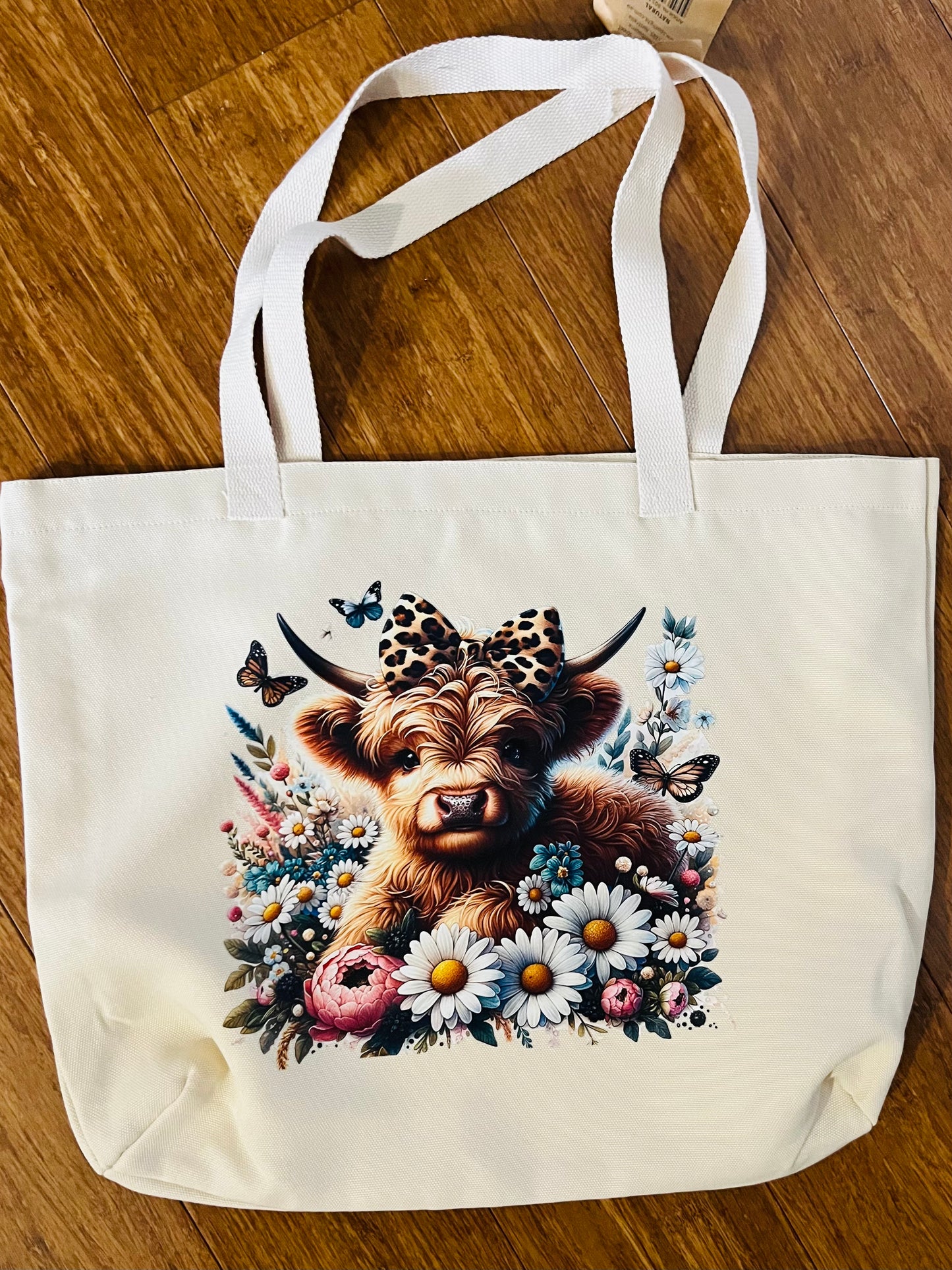 Highland Cow Tote Bag