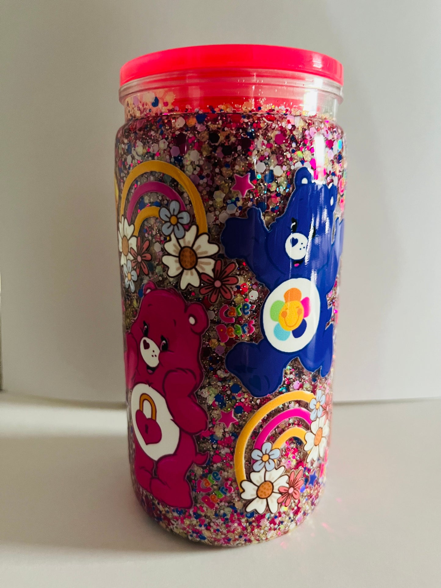 Care Bears - Acrylic Snowglobe Tumbler