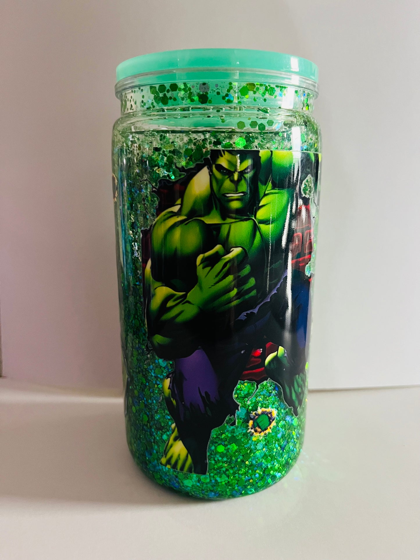 Hulk - Acrylic Snowglobe Tumbler