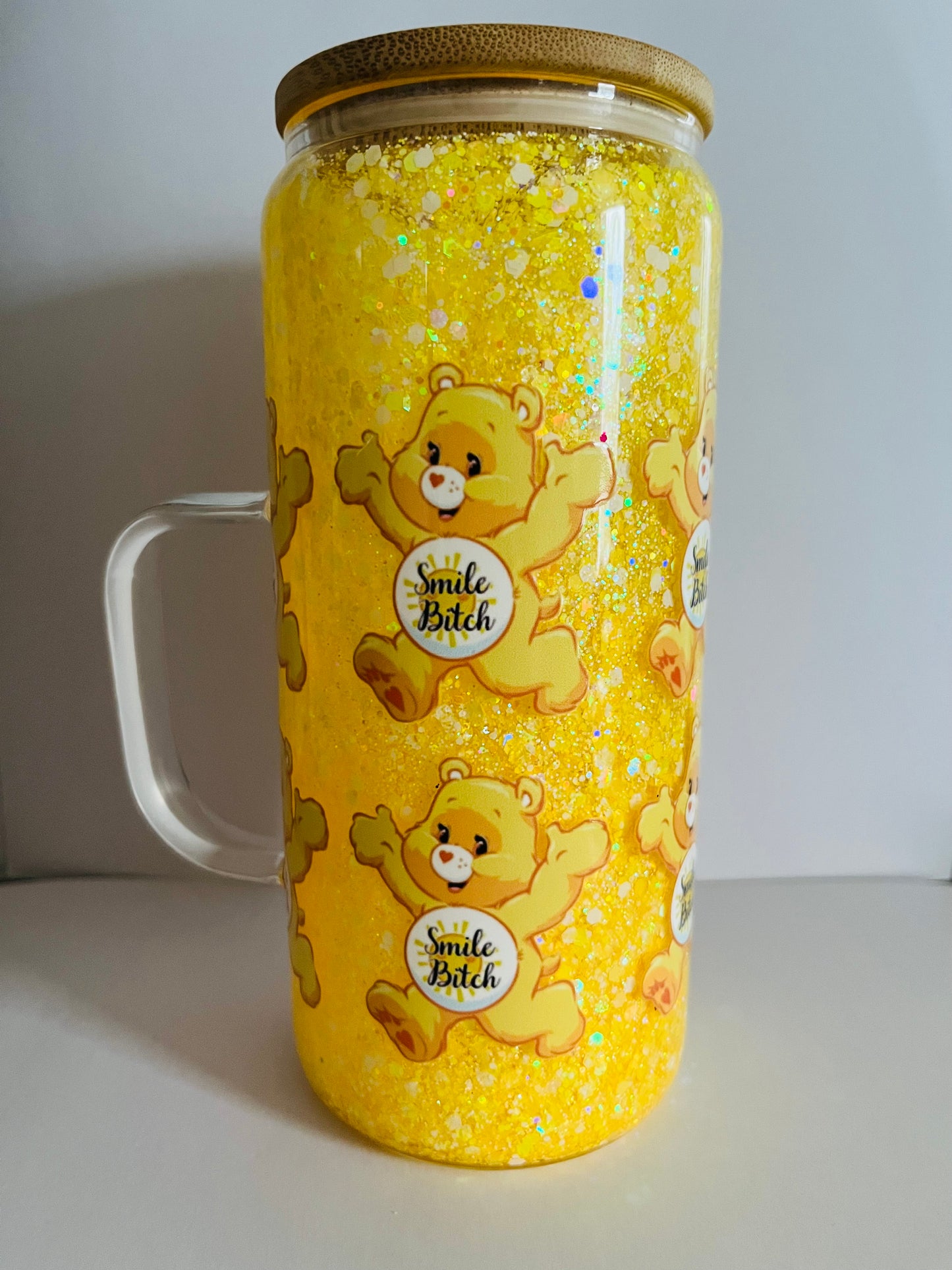 Care Bears - Glass Snowglobe Tumbler