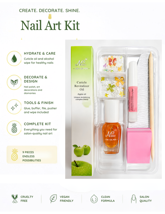 NAIL ART KIT - APPLE