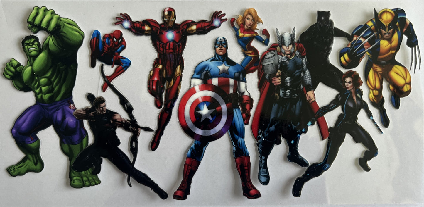 Marvel - UV / DTF Wraps