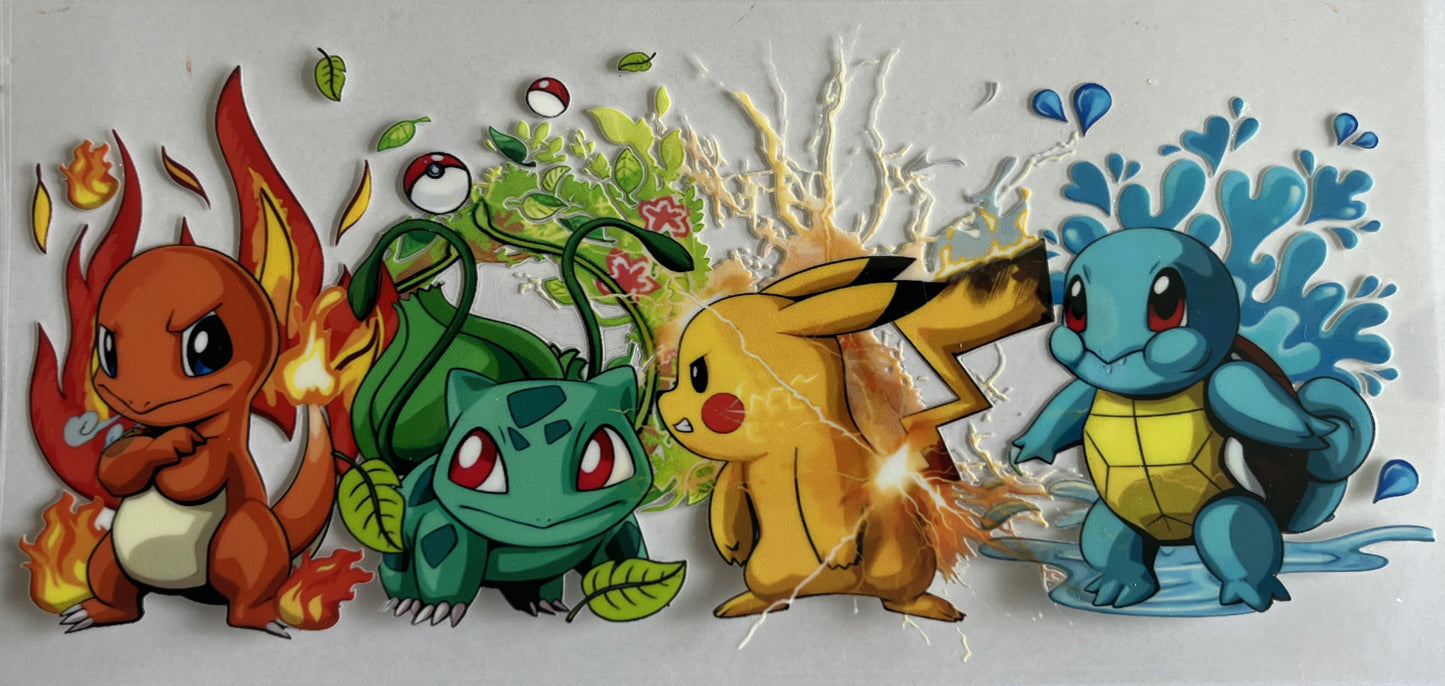 Pokemon - UV / DTF Wraps