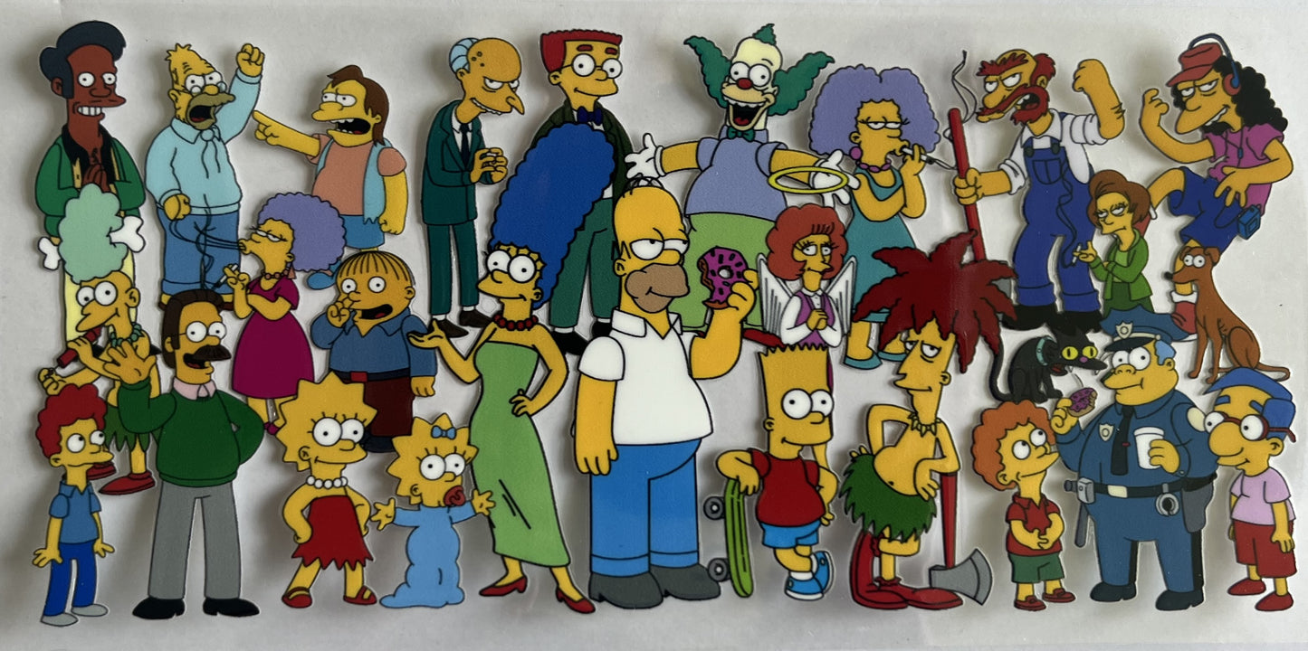 Simpsons - UV / DTF Wraps