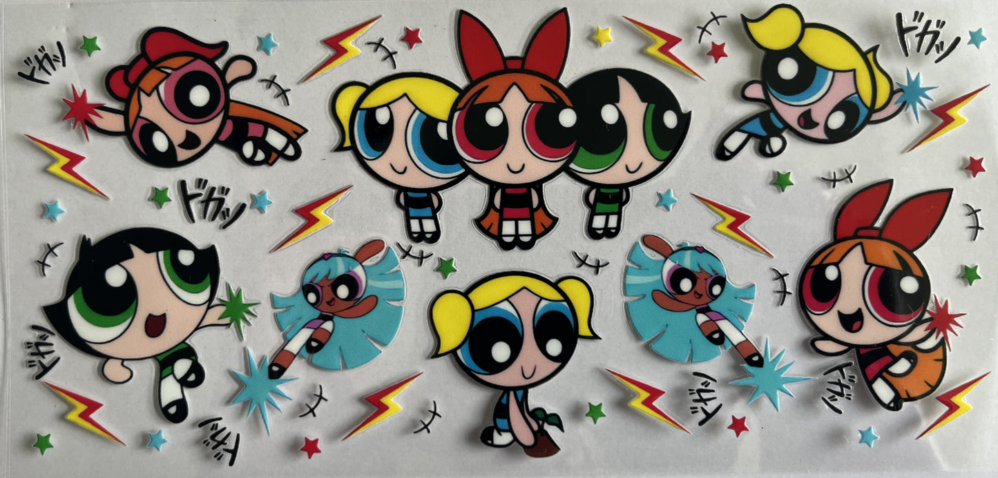 Powerpuff Girls - UV / DTF Wraps