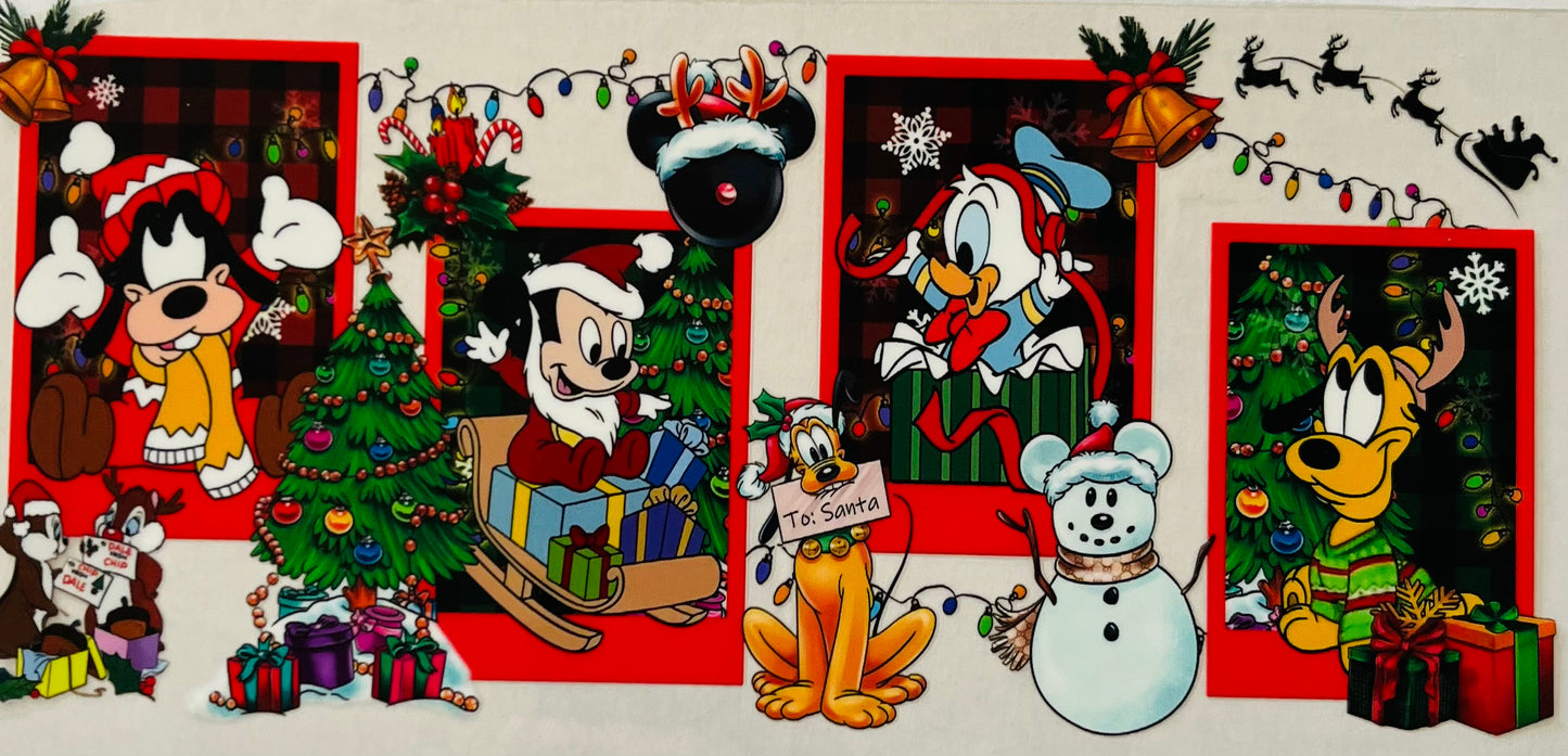Christmas: Mickey Mouse - UV / DTF Wraps