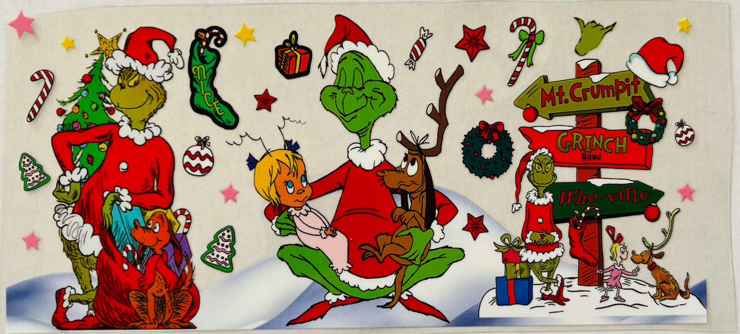 Grinch - UV / DTF Wraps