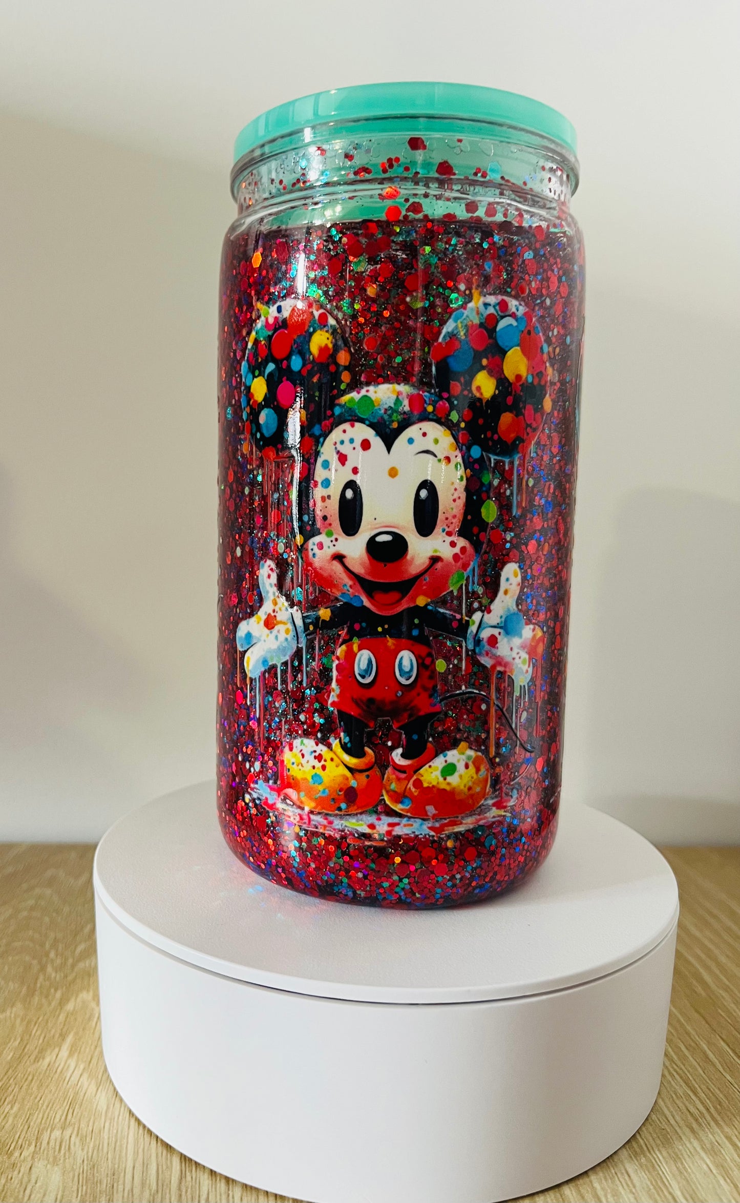 Mickey Mouse - Acrylic Snowglobe Tumbler