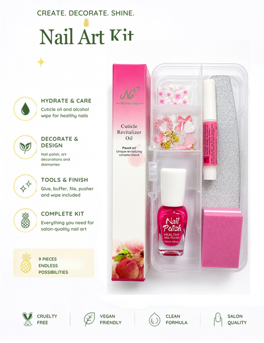 NAIL ART KIT - PEACH