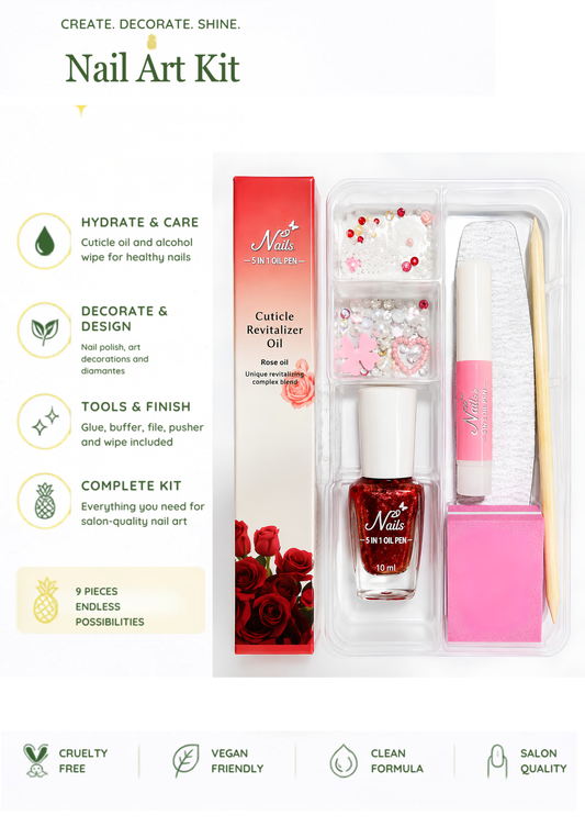 NAIL ART KIT - ROSES