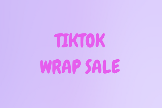 TIKTOK WRAP SALE
